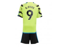 Arsenal Gabriel Jesus #9 Koszulka Wyjazdowych Dziecięca 2023-24 Krótki Rękaw (+ Krótkie spodenki)